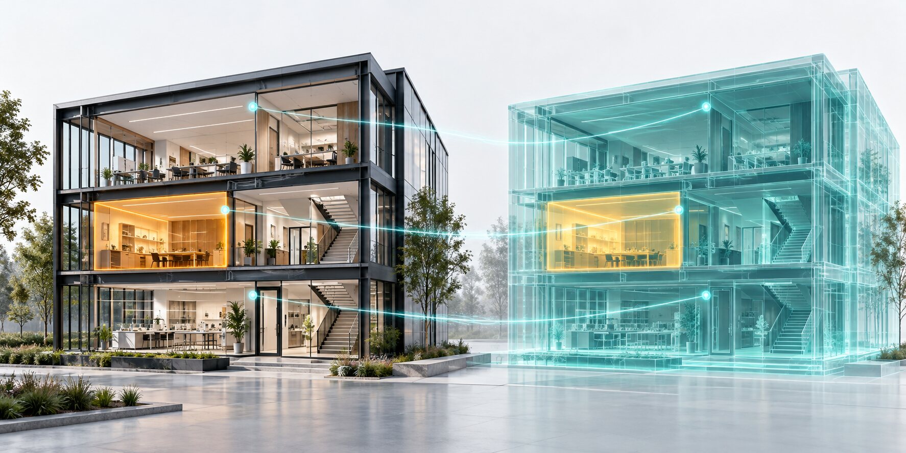 Explainable Digital Twins for Indoor Environmental Risk Prediction